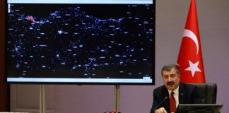 Bakan Koca il il yoğunluk haritasını paylaştı