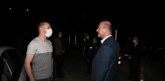 Bakan Soylu gece denetiminde