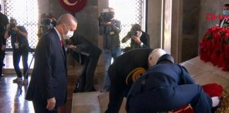 Cumhurbaşkanı Erdoğan Anıtkabir’de