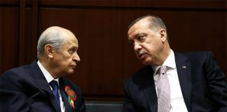 Erdoğan Bahçeli’ye karşı çıktı