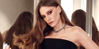 Serenay Sarıkaya’nın taytlı pozu olay oldu