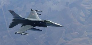 Teröristler havadan vuruldu