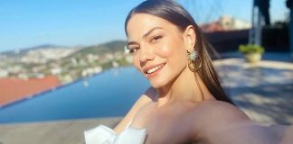 Demet Özdemir pozlarıyla rüzgar esti!