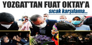 Yozgat’tan Fuat Oktay’a muhteşem karşılama