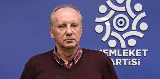 Muharrem İnce: Ne cumhur ne millet ortadan bodoslama gidiyoruz!