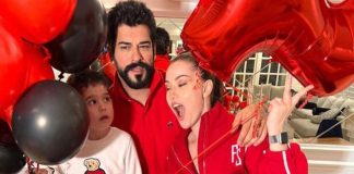 Burak Özçivit-Fahriye Evcen çifti çocuk festivalinde!