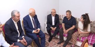 Kılıçdaroğlu’ndan depremzede ailelere ziyaret