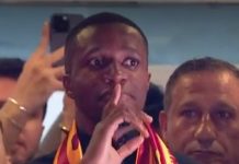 Galatasaray’ın yeni transferine muhteşem karşılama!