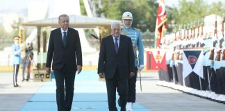 Cumhurbaşkanı Erdoğan Filistin Devlet Başkanı Mahmud Abbas ile bir araya geldi!