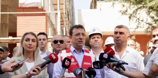 İmamoğlu Elazığ’da Büyükşehir Belediyesi’nin yaptırdığı okulda incelemelerde bulundu