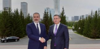 Bakan Fidan Kazakistan’da temaslarda bulundu!