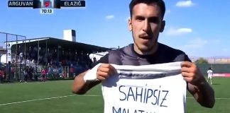 Malatya’lı oyuncudan ses getiren hareket!