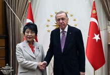 Cumhurbaşkanı Erdoğan Japonya dışişleri bakanını kabul etti!