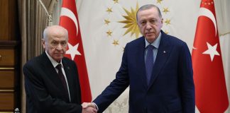 Cumhurbaşkanı Erdoğan MHP Genel Başkanı Devlet Bahçeli İle bir araya geldi!