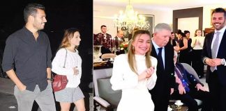 Sinan Çetin’in oğlu Rüzgar Çetin ile Ahmet Nur Çebi’nin kızı Mina Nur Çebi nişanlandı!