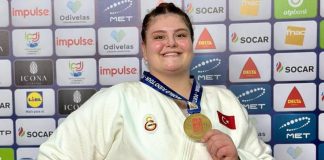 Milli Judocu Hilal Öztürk’ten altın madalya!