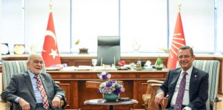 CHP Genel Başkanı Özel SP Genel Başkanı Karamollaoğlu ile bir araya geldi!