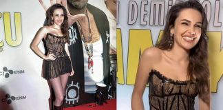 Yağmur Tanrısevsin’den dikkat çeken gala tarzı!