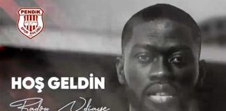 Pendikspor Badou Ndiaye’yi kadrosuna kattığını açıkladı!