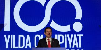 İmamoğlu 100. yılda olimpiyat hedefine doğru başlıklı buluşmada konuştu!