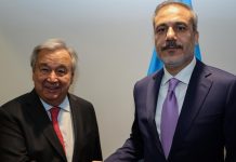 Bakan Fidan Guterres ile görüştü!