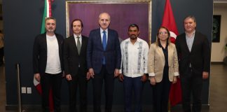 Numan Kurtulmuş, MİKTA topalntısı için Meksika’da!