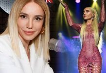 Gülşen’den ayna karşısında poz!