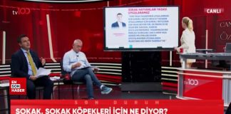 Canlı yayında gerilim!