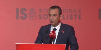 Özgür Özel, Sosyalist Enternasyonal Konsey Toplantısı’na katıldı!