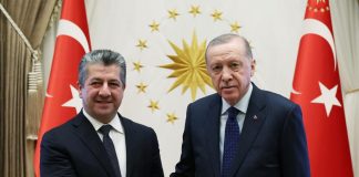Cumhurbaşkanı Erdoğan, IKBY Başbakanı Barzani’yi kabul etti!