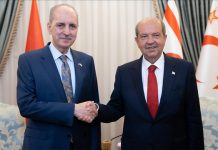 Ersin Tatar’dan TBMM Başkanı Kurtulmuş’a tebrik