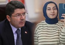 Bakan Tunç’tan Rojin Kabaiş açıklaması
