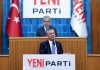 YENİ Parti’nin çerçeve yasa kararı belli oldu