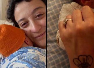 Melike Şahin bebeğinin adını açıkladı